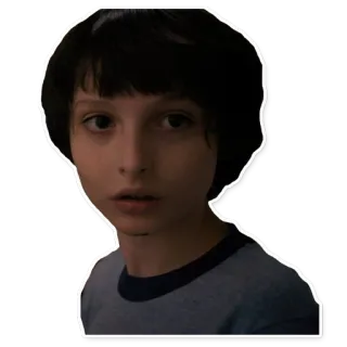 😟 Mike Wheeler Stranger Things stranger things, mike wheeler, personage, jongen, finn wolfhard whatsapp sticker