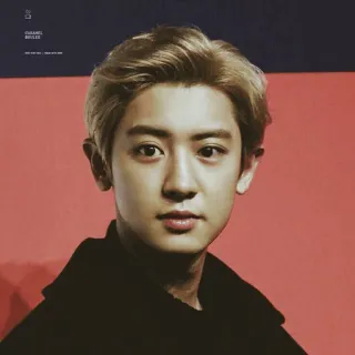 ☁️ CARAMEL BUTTER ritratto, persona, uomo, uomo, kpop, Chanyeol telegram sticker
