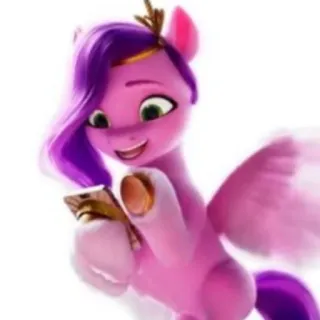 👩 Izzy Moonbow My Little Pony マイリトルポニー, イジー・ムーンボウ, ポニー, ペガサス, アニメ, アニメーション telegram sticker