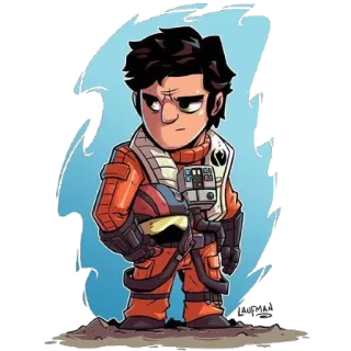 Star Wars by Laufman whatsapp stickers