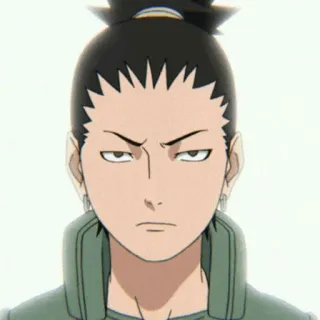 🗡 Shikamaru Nara Naruto Shikamaru, Naruto, Anime, Personagem, Mangá telegram sticker