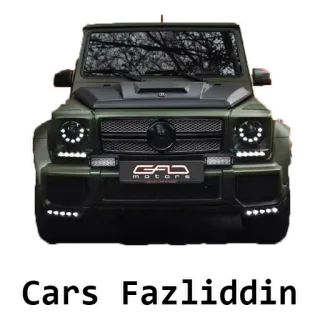 Cars Fazliddin telegram stickers