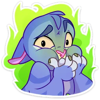 🤢 Cartone animato, Gatto, Adesivo, Carino, Eccitato, Espressione, Animale telegram sticker