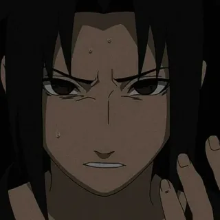 🎧 Sasuke Uchiha Naruto anime, sasuke, uchiha, naruto, manga, character, angry telegram sticker