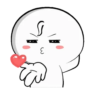 😘 dessin animé, amour, cœur, baiser, affection telegram sticker