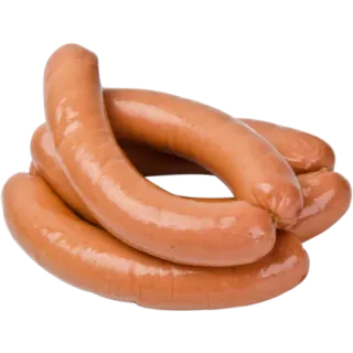 😢 sausage, food, meat, hot dog, processed meat whatsapp sticker