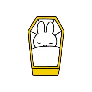 Nijntje / Miffy telegram stickers