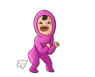 😛 Pink Guy meme, internet, funny, comedy, Filthy Frank, Pink Guy whatsapp sticker