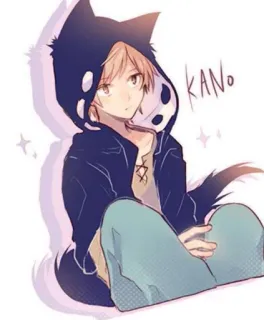 🎐 Kano KANO anime, manga, character, Kano, kawaii, cute telegram sticker