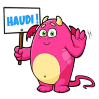 Haudi @StikerDi telegram stickers