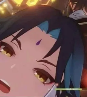 😡 Xiao Genshin Impact anime, video game, character, xiao, genshin impact telegram sticker