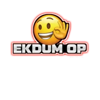 👍 EKDUM OP Emoji, Ok-Geste, Echt krass, Slang, Ausdruck telegram sticker