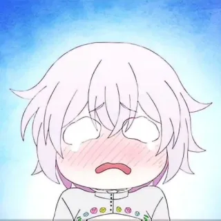 🌸 动漫, 漫画, 哭, 伤心, 情感, 眼泪, 可爱 telegram sticker