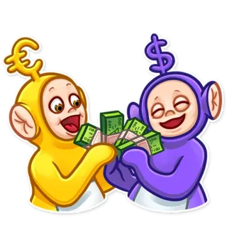 Teletubbies telegram stickers