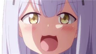 😃 Anime, Ragazza, Cartone animato, Carino, Faccia telegram sticker