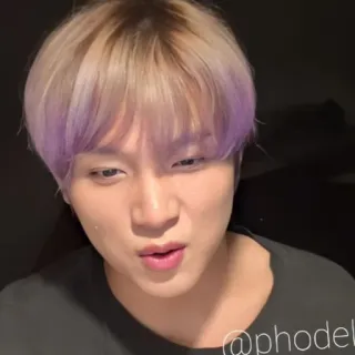 🔖 @phodel บุคคล, ภาพเหมือน, ใบหน้า, ผู้ชาย, k-pop telegram sticker