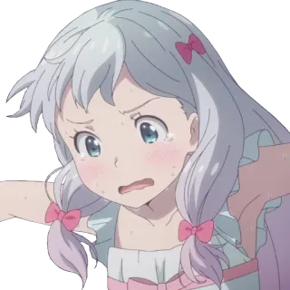 👩 动漫女孩, 可爱, 卡通, 角色, 插画 telegram sticker