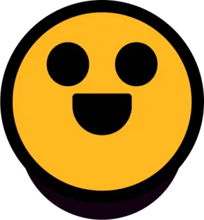😃 絵文字, 幸せ, 笑顔, 黄色, 顔 telegram sticker
