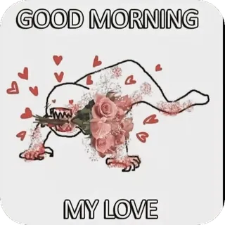 💞 GOOD MORNING MY LOVE telegram sticker
