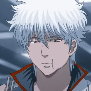 🥢 Gintoki Sakata Gintama Anime, Gintama, Gintoki, Sakata Gintoki whatsapp sticker
