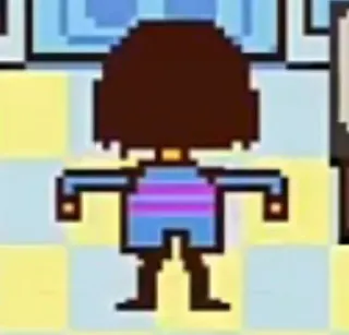 🏃‍♂ Frisk Undertale Video game, Pixel art, Karakter, Avatar telegram sticker