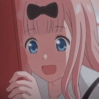 🎀 Chika Fujiwara Kaguya-sama: Love Is War anime, cute, girl, character, chika, fujiwara telegram sticker