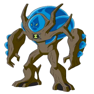 😂 Swampfire Ben 10 Мультфильм, Инопланетянин, Свомпфайр, Бен 10, Персонаж telegram sticker