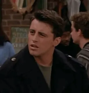 😐 Joey Tribbiani Friends joey tribbiani, przyjaciele, serial tv, sitcom, matt leblanc telegram sticker