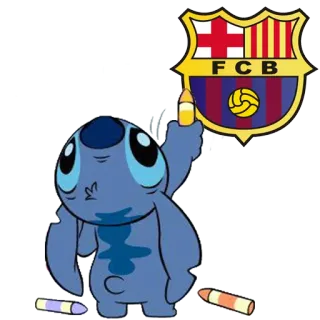 Stitch Scrive Cose (Sport Edition) telegram stickers
