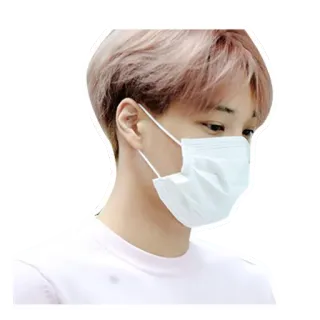 🕶 persona, maschera, mascherina, protezione, salute telegram sticker