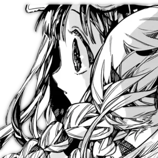 😳 Anime, Mangá, Personagem, Arte, Ilustração telegram sticker