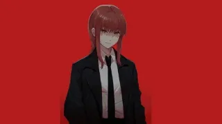 ☄ Makima Chainsaw Man anime, character, manga, female, Makima telegram sticker