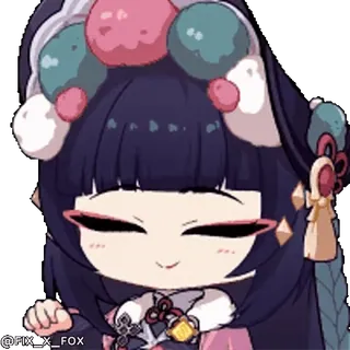 😭 Yun Jin Genshin Impact whatsapp sticker