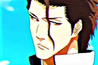 ☹️ Sosuke Aizen Bleach 애니, 블리치, 아이젠 소스케, 아이젠 telegram sticker