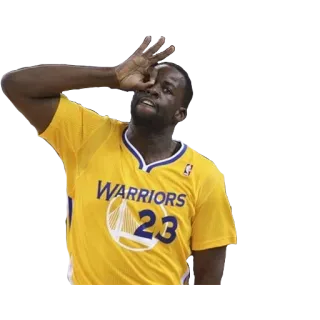 🏀 Draymond Green Basket, NBA, Golden State Warriors, Giocatore, Sport telegram sticker