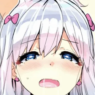 🤤 anime, manga, cute, girl, blush, kawaii telegram sticker