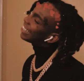 💗 YNW Melly rappeur, portrait, chanteur, musique, artiste telegram sticker