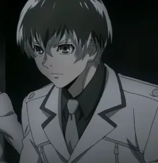 🥀 Haise Sasaki Tokyo Ghoul Anime, Karakter, Tokyo Ghoul, Haise Sasaki, Manga telegram sticker