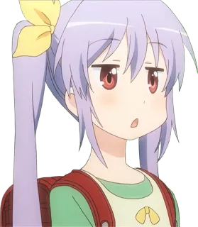 😮 动漫, 女孩, 可爱, 卡通, 儿童 telegram sticker