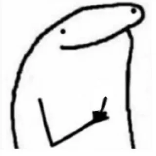🖕 ofensivo, dedo do meio, desenho animado, gesto, humor telegram sticker