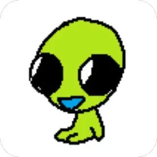 👽 alien telegram sticker