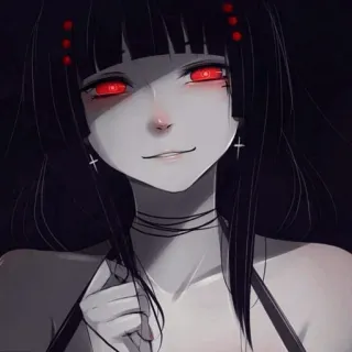 😈 Anime, Manga, Gotico, Dark, Ragazza, Emo telegram sticker
