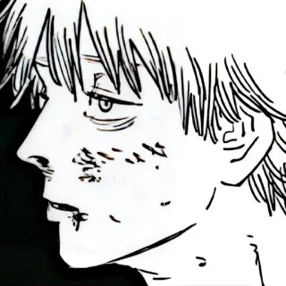 ⚙️ Denji Chainsaw Man Anime, Chainsaw Man, Denji, Gore, Manga, Sang telegram sticker