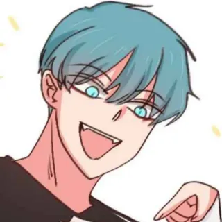 💌 Anime, Postać, Kreskówka, Ilustracja, Sztuka, Mężczyzna telegram sticker
