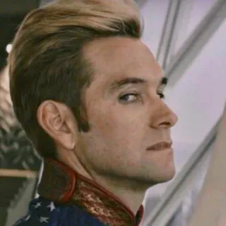 😒 Homelander The Boys Homelander, The Boys, super-herói, vilão, Anthony Starr telegram sticker
