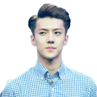 😏 Sehun sehun, kpop, exo, singer, celebrity, south korea whatsapp sticker