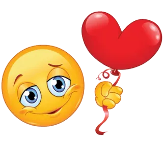 ❤ Emoji, Herz, Liebe, Ballon, Süß, Romantik, Glücklich telegram sticker