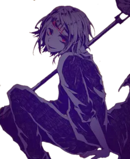 😈 Juuzou Suzuya Tokyo Ghoul Anime, Manga, Juuzou, Tokyo Ghoul, Suzuyu, Karakter, Ghoul telegram sticker