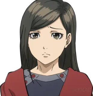 ☹ Anime, Charakter, Mädchen, traurig, Manga whatsapp sticker