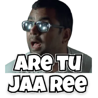 😀 Are Tu JAA REE whatsapp sticker